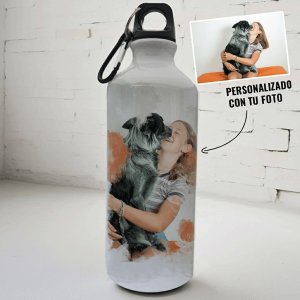 Botella deportiva personalizada con foto