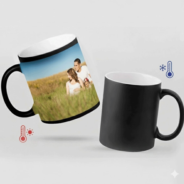 Taza mágica personalizada con tu foto