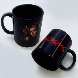 Taza de cerámica 11 oz personalizada – Asa y fondo negro