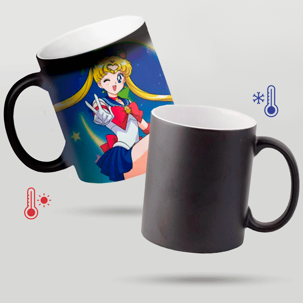 Taza mágica personalizada – Sublimación de alta calidad