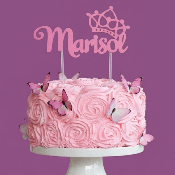 Cake Topper personalizado - Simple
