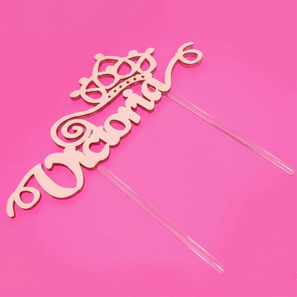 Cake Topper personalizado - Simple