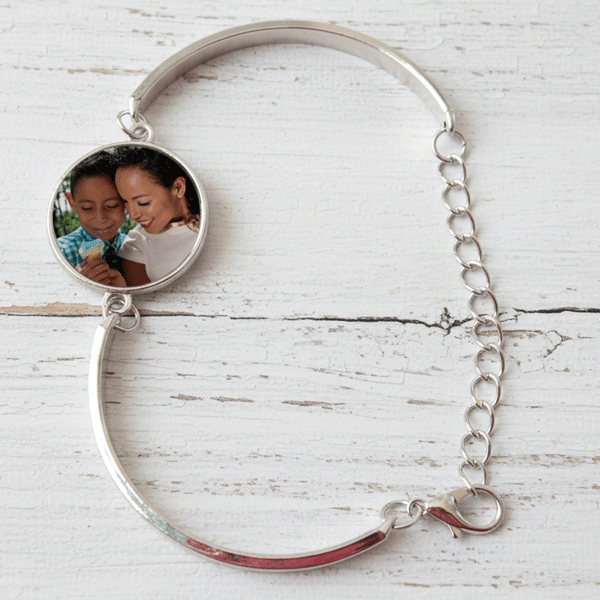 Pulsera femenina personalizada con fotografía